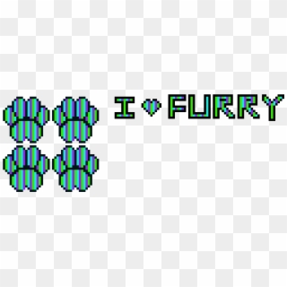 Pixel Furry - Furry Pixel Art Clipart