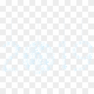 2019 Snowflakes Png - Happy New Year 2019 Facebook Cover Clipart
