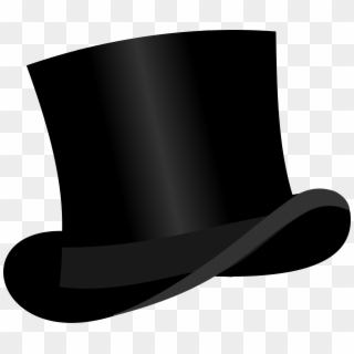 Bowler Silhouette At Getdrawings Com Free For Ⓒ - Top Hat Clipart - Png Download