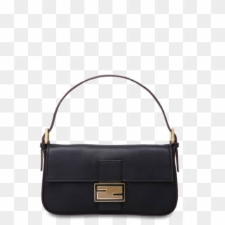 Fendi Black Baguette Bag - Fendi Baguette Bag Png Clipart