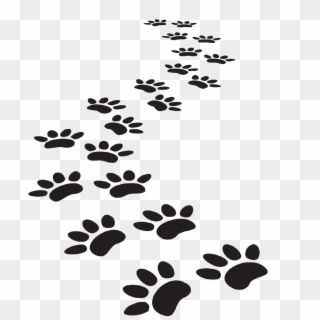 Dog Paw Prints Vector , Png Download - Vector Dog Paw Prints Clipart
