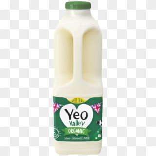 Semi-skimmed - Yeo Valley Organic Milk Clipart