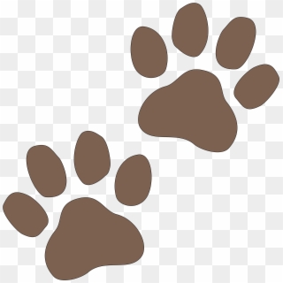 Paw Print - Cute Dog Icon Transparent Background Clipart