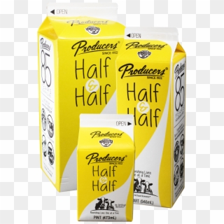 Half & Half - Producers Dairy Clipart