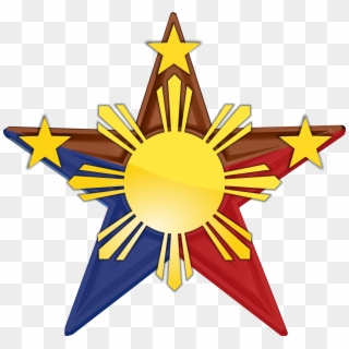 Philippine Barnstar Hires Vector - Philippines Star Clipart