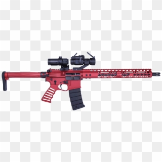 Red Rifle - Ar 15 Red Handguard Clipart