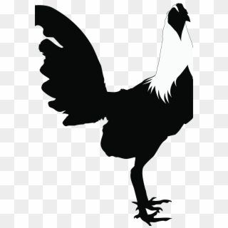 This Free Icons Png Design Of Rooster-black&white Clipart