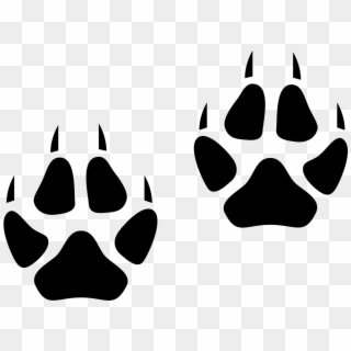 Pawprints Comments - Iberian Lynx Paw Print Clipart