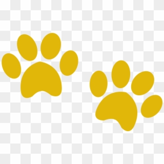 All Our Cottages Are Very Close To Dog Friendly Pubs - Yellow Paw Prints Png Clipart