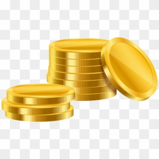 Gold Simple Coins Png Clipart - Circle Transparent Png