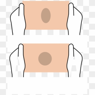 Correct Size Bandage, Correct Stretch Bandage - Illustration Clipart