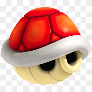 Mario Turtle Shell Png - Red Shell Mario Kart Clipart