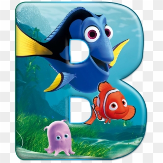 Alfabeto Decorativo Nemo Png - Letras De Buscando A Nemo Clipart