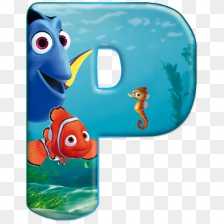 Alfabeto Decorativo Nemo Png - Letras Do Nemo Png Clipart