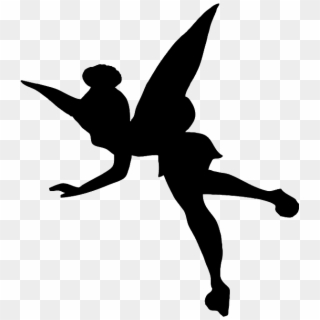 Silhouette Think Disney Fairies Tinkerbell Silhouettes - Tinker Bell Clipart