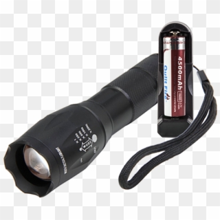 Tactical Flashlight - Flashlight Clipart