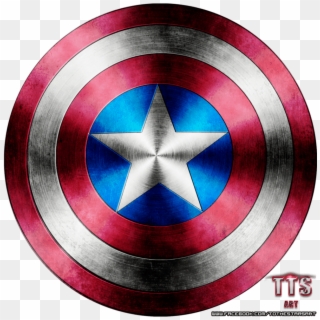 Captain America Shield - Captain America's Shield Drawing Clipart