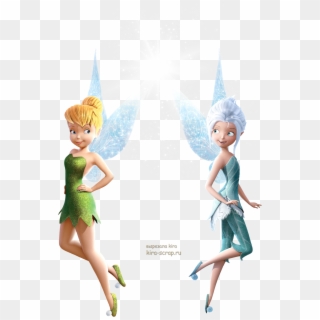 Disney Fairies - Tinkerbell Y Periwinkle Png Clipart