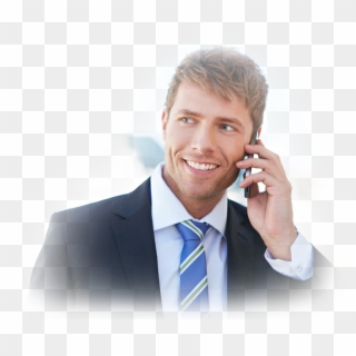 1600 X 1067 3 - Business Man On The Phone Png Clipart