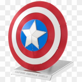 Metal Earth Marvel - Metal Earth Captain America Shield Clipart