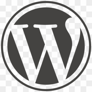 We Build With The - Wordpress Logo Svg Clipart