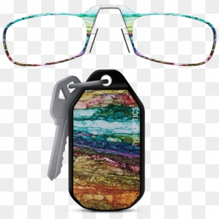 Thinoptics Now Offers Artlifting Printed Key Chain - Glasses Clipart
