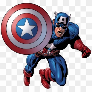 Captain America Clip Art - Captain America Comic Png Transparent Png