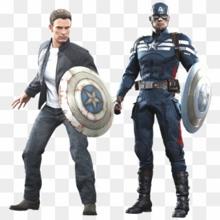 The Winter Soldier - Hot Toys Captain America Winter Soldier Steve Rogers Clipart
