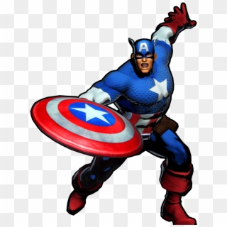 Captain America Clipart Wikia - Marvel Vs Capcom Infinite Render - Png Download