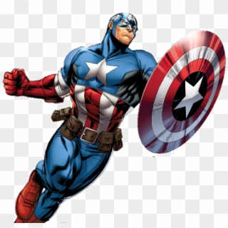 Captain America Png - Captain America Avengers Assemble Comic Clipart