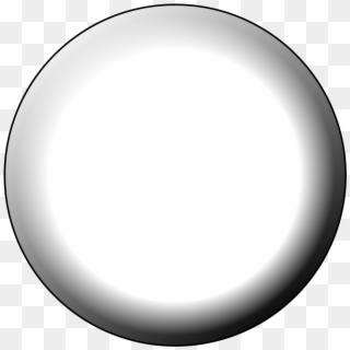 Image Free Sphere Oval Material Transprent Png Free - Button White Png Clipart
