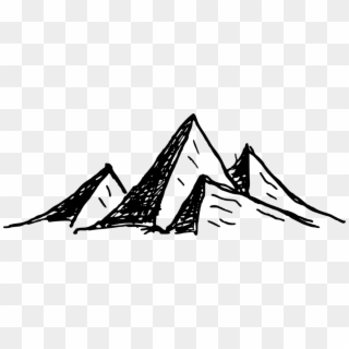 Png File Size - Mountain Drawing Png Clipart