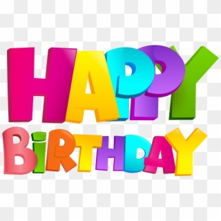 Free Happy Birthday Png Text Png Transparent Images - PikPng