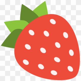 Open - Strawberry Emoticon Png Clipart