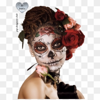 Mexican Day Of Dead Makeup Clipart