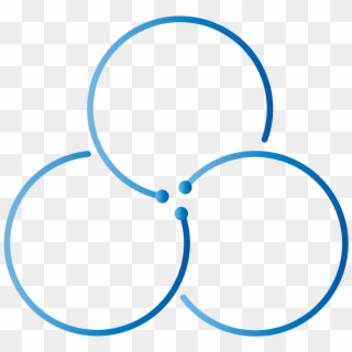 Blue-circles - Circle Clipart
