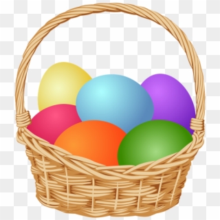 Png Transparent Easter Basket Clipart Free - Apples In A Basket