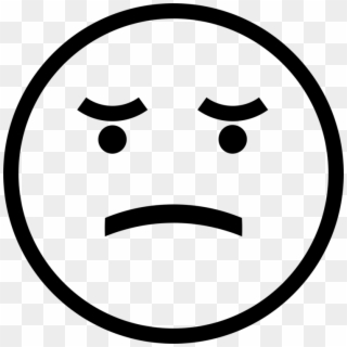 Smiley Emoticon Sadness Face Drawing - Stick Figure Head Png Clipart