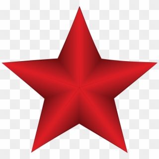 Red Star Png - Red Star Transparent Background Clipart