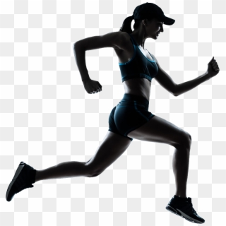 Girl Running No Background Clipart