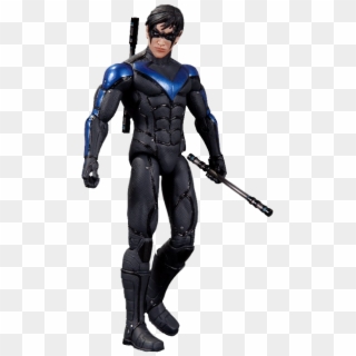 This Arkham Knight Action Figure Isn't Too Far Off - Batman Arkham City Nightwing Figure Clipart
