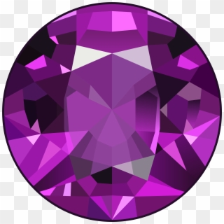 Diamonds Clipart Circle - Gemstones Clipart Png Transparent
