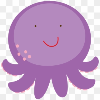 Zwd Octopus Png - Personagens Fundo Do Mar Clipart