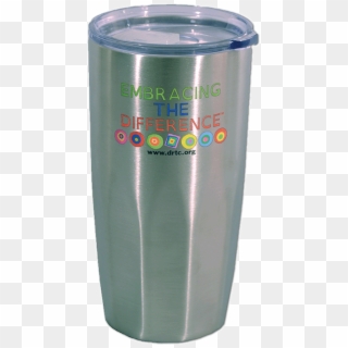 Stainless Steel Tumbler With Drtc's Embracing The Difference® - Caffeinated Drink Clipart