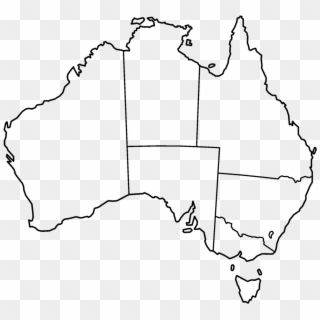 File Australia States Blank Png Wikimedia Commons In - Do Americans Think Of Australians Clipart