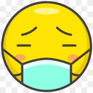 Face With Medical Mask Emoji - Emoticón Salud Clipart