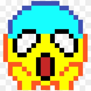 Shock Emoji-ading's Pixel Arts - Pixel Art Emoji Clipart