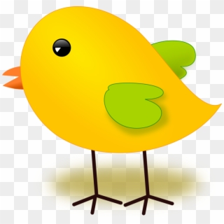 Chicken As Food Bird Poultry Kifaranga - Yellow Bird Vector Png Clipart