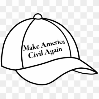 Civil Again Hat - Baseball Cap Clipart