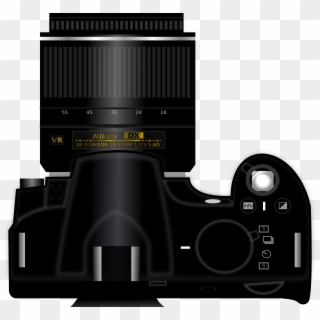 Photography Clipart - Camera Clip Art Top - Png Download